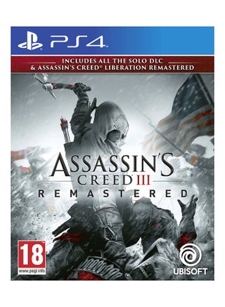 لعبة "Assassin's Creed : III : Remastered" (إصدار عالمي) - بلاي ستيشن 4 (PS4) - v1560916195/N26881474A_1