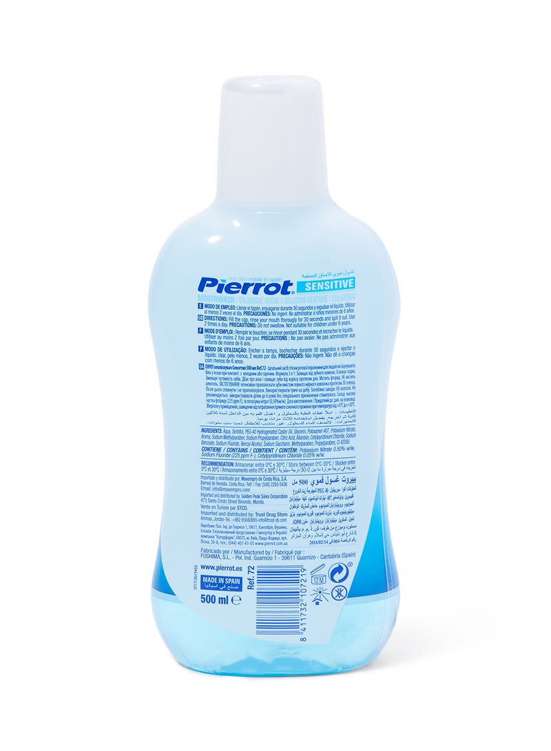 Pierrot Sensitive Mouthwash Multicolour 500ml - Image 2