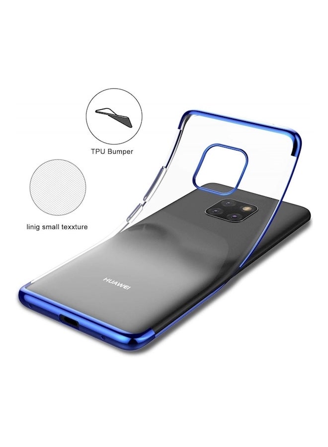 أتري غطاء حماية واق لهاتف هواوي ميت 20 برو أزرق/شفاف - Image 2