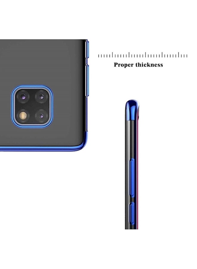 أتري غطاء حماية واق لهاتف هواوي ميت 20 برو أزرق/شفاف - Image 3