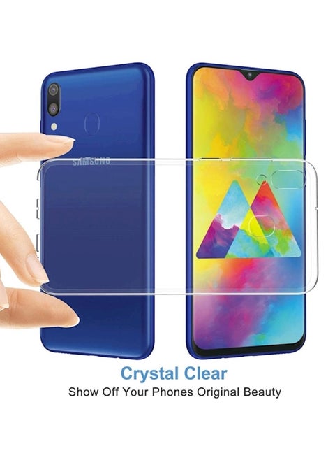 Protective Case Cover For Samsung M20 Clear