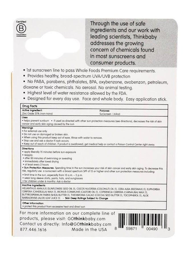 Think Sunscreen Stick Spf 30 - Image 2