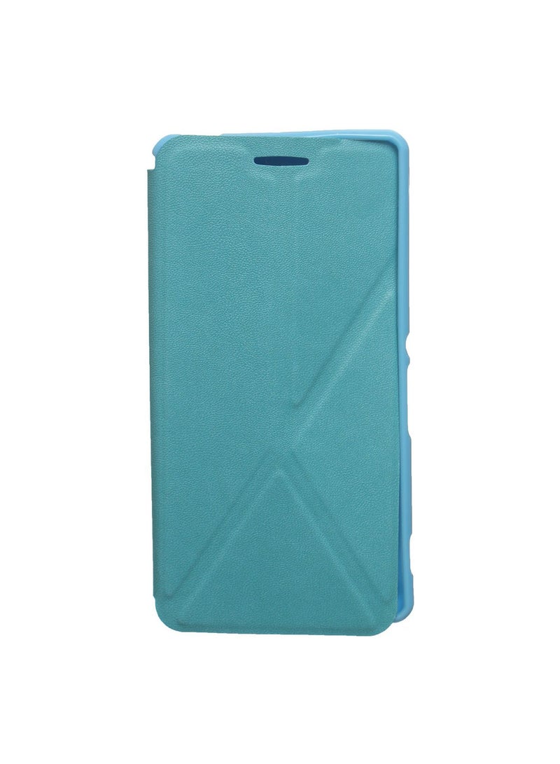 Flip Cover For Sony Xperia M4 Aqua Turquoise