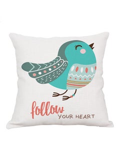 Cartoon Birds Owl Pillow Case Cover linen Multicolour