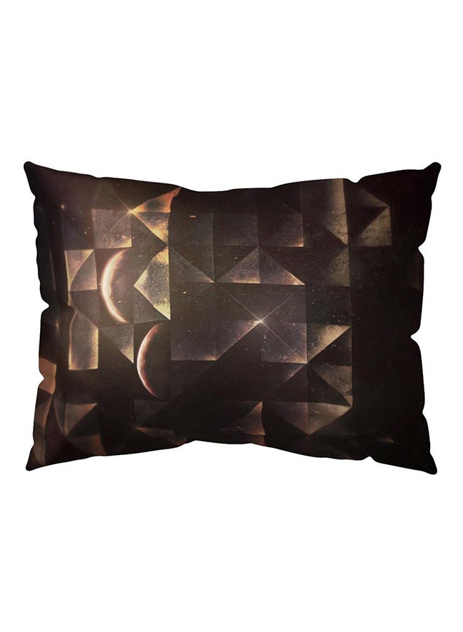 Bluelans Retro Symmetrical Flower Pillow Case Cover Brown 30 x 50cm