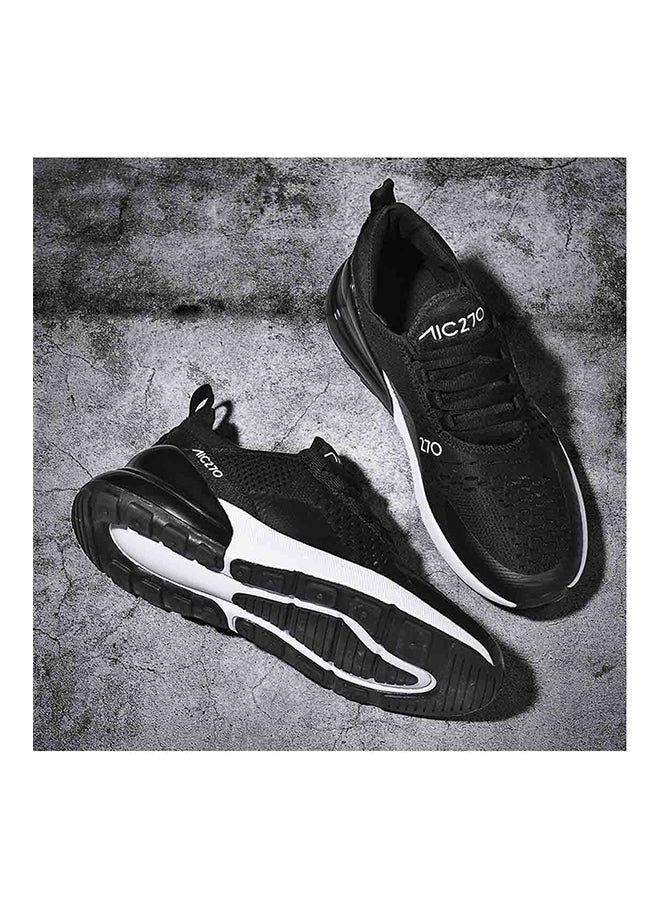 Sport Breathable Running Shoes White/Black  - Image 2