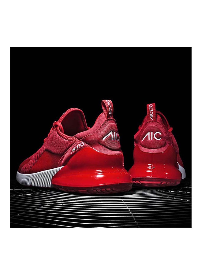 Sport Breathable Running Shoes Red  - Image 3