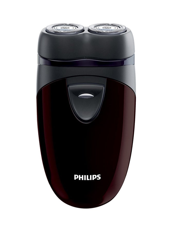 Philips PQ206 Double Head Electric Shaver Wine red 12.5cm  - Image 1