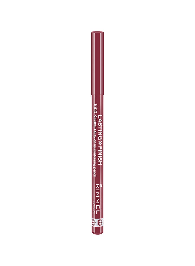 RIMMEL LONDON Lasting Finish 1000 Ki**es Pencil Indian Pink - A Deep True Pink Shade  - Image 2