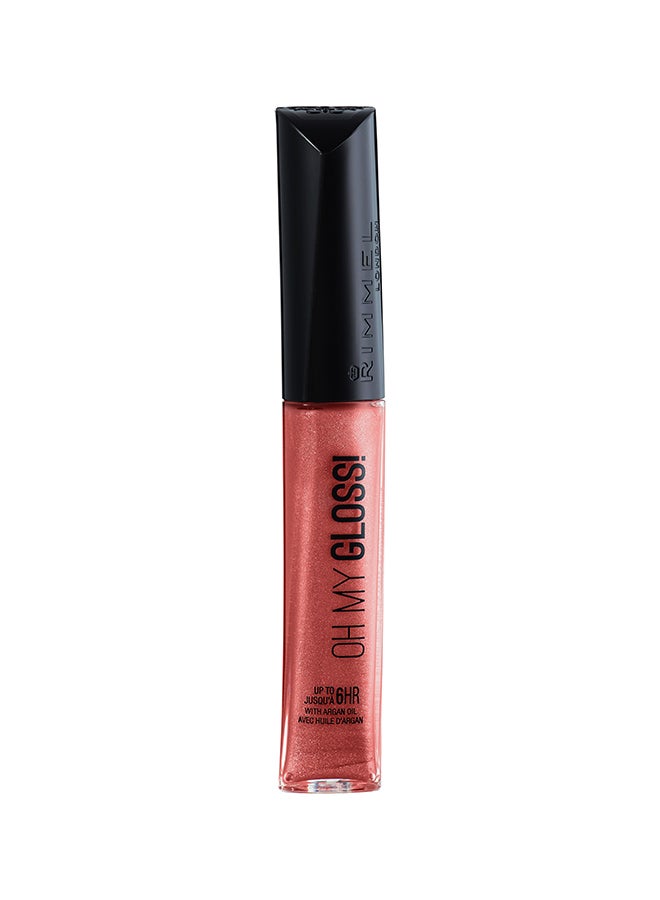 RIMMEL LONDON - Oh My Gloss! Lip Gloss With Argan Oil 6.5 ml 330 Snog - Image 1
