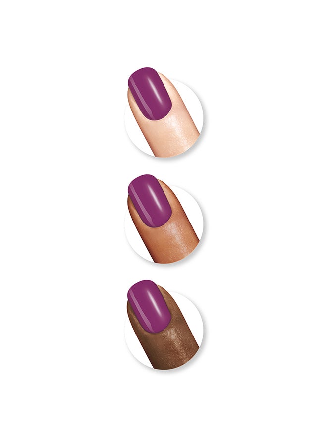 Sally Hansen Hard As Nails Xtreme Wear A Pinkish-Purple Nail Polish Pep Plum - Image 3