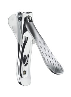 Clip N Catch Control Grip Nail Clipper With Catcher Silver/Black - v1560949993/N11073332A_2