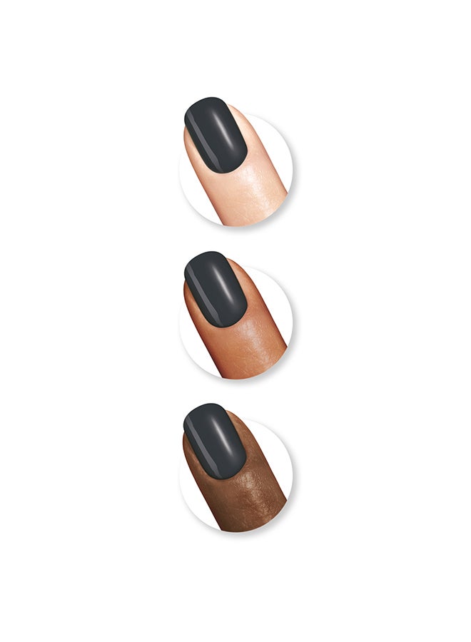 Sally Hansen Miracle Gel A Dark Grey Nail Polish Slate-R-Girl  - Image 3