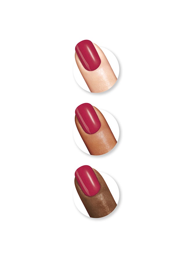 Sally Hansen Miracle Gel A Rich Dark Red Nail Polish Bordeaux Glow - Image 3