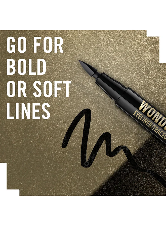 RIMMEL LONDON Wonder Wing Eyeliner 1.56 g Black