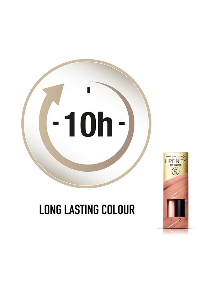 Max Factor Lipfinity Lip Colour Lipstick And Lipstick Set 006 Always Delicate  - Image 5