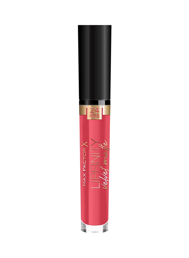 Max Factor Lipfinity Matte Liquid Lip – 025 –Red Luxury  - Image 2