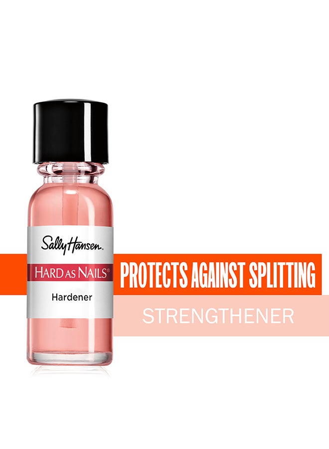 Sally Hansen Hard As Nails The Nail Clinic in a Bottle 13.3 ml RosY Tint Nuance Rose  - Image 3