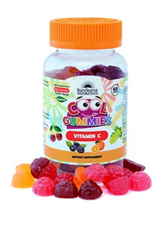 SUNSHINE NUTRITION 60-Piece Vitamin C Cool Gummies 