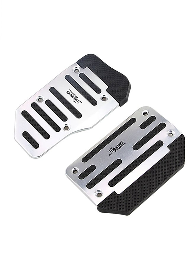 Generic 2-Piece Non-Slip Pedal Foot Treadle Brake Pad Cover