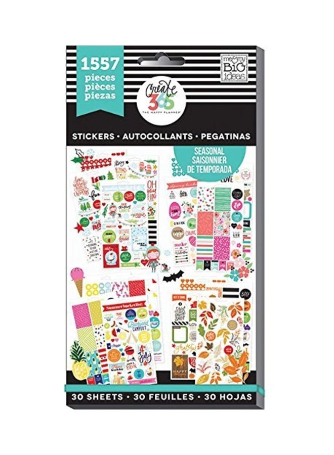 مي آند ماي بيج آيدياز ملصقات دفتر تخطيط من 1557 قطعة - Image 1