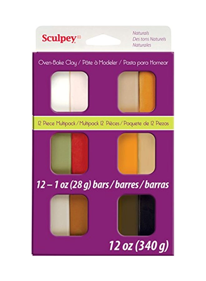 Sculpey 12-Piece Multi Packs Clay Set - Image 1