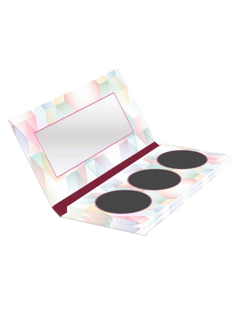 ليف لوحة علب حمرة خدود فارغة أبيض - Image 1