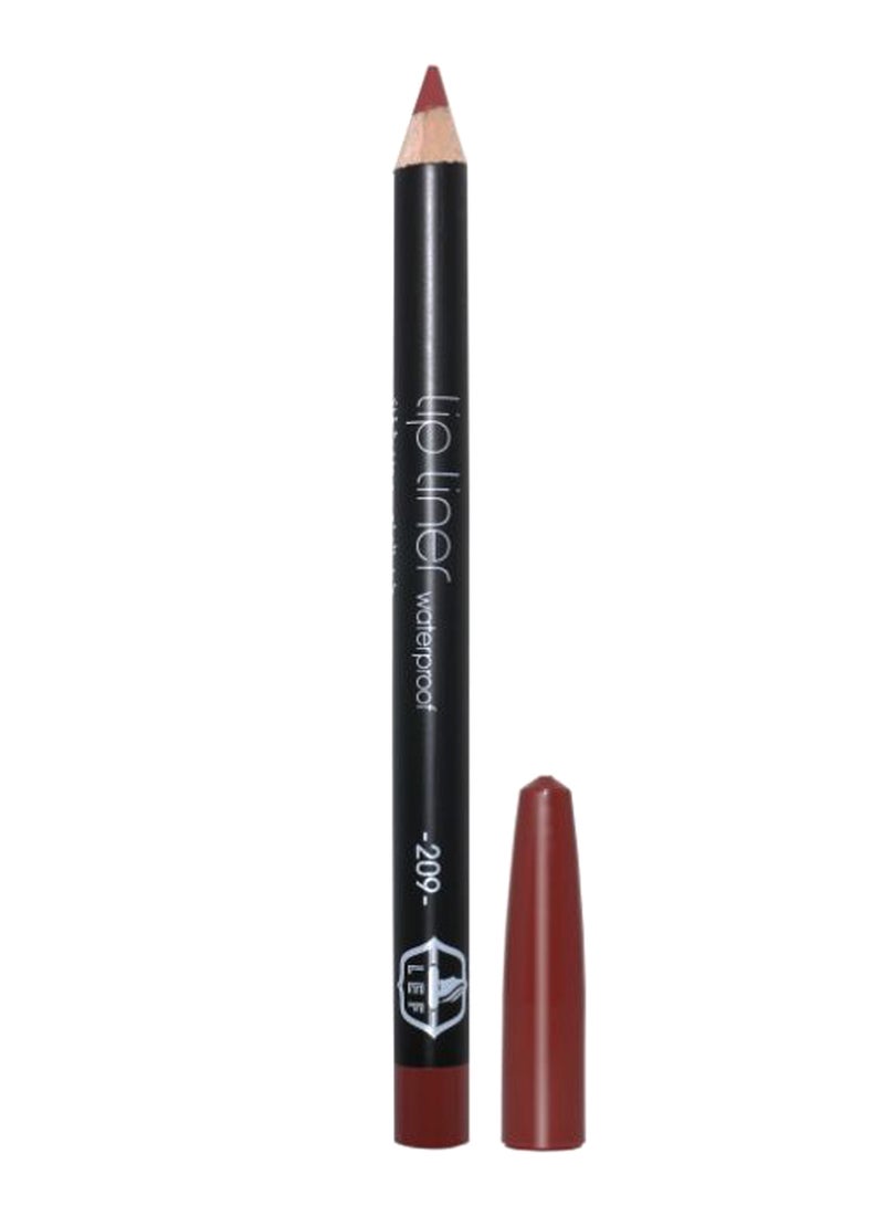 LEF Waterproof Lip Liner Pencil Brown 209 - Image 1