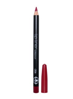 LEF Waterproof Lip Liner Pencil Purple 204  - Image 1