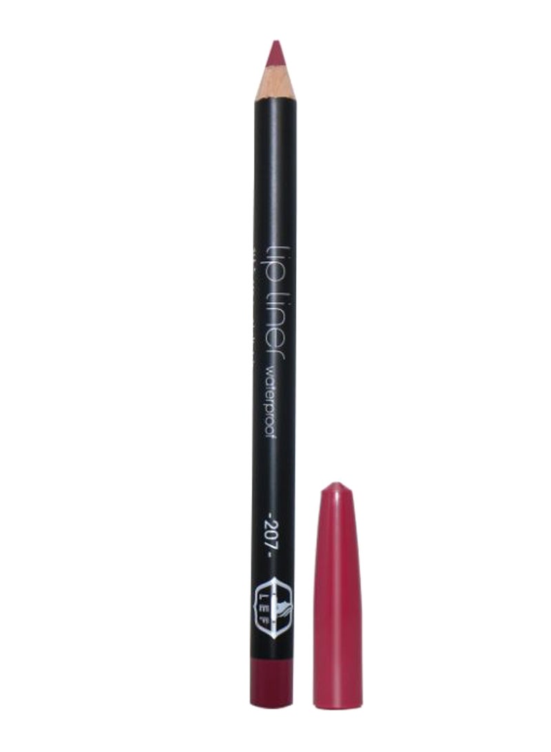 LEF Waterproof Lip Liner Pencil Pink 207 - Image 1