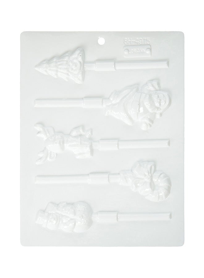 لور آن أويلز قالب سويت شوب لصنع الحلوى أبيض 9.25x7.25بوصة