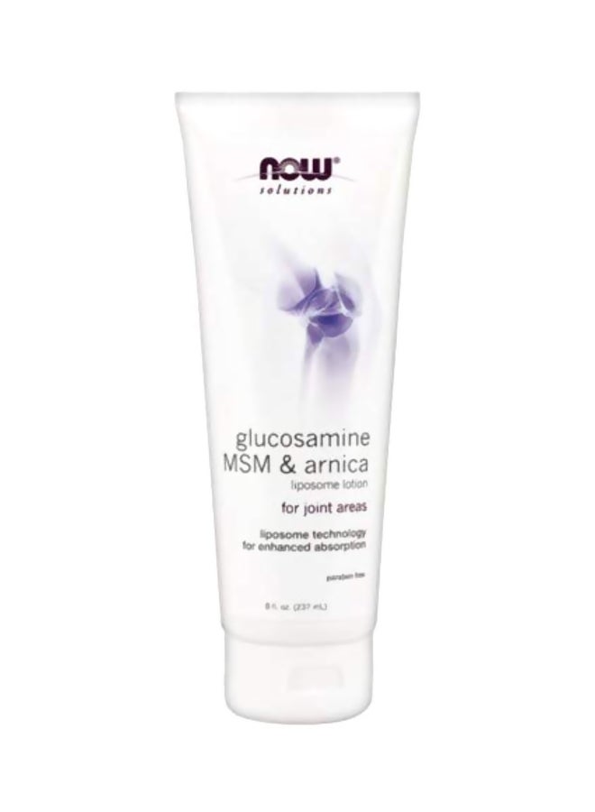 Now Foods - Pack Of 3 Glucosamine MSM And Arnica Liposome Lotion - Image 1