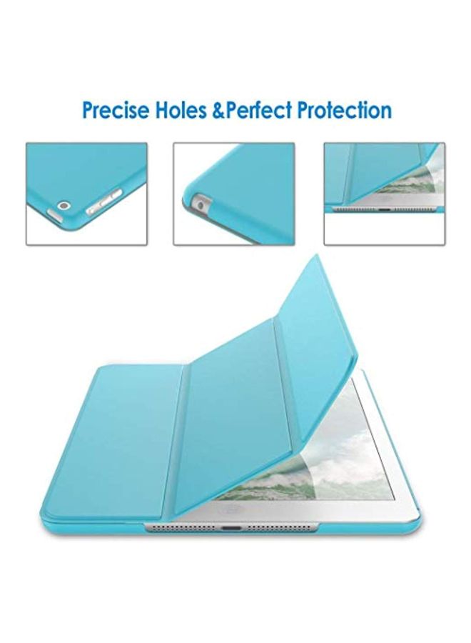 Smart Stand Magnetic Leather Case And Cover For Apple iPad Air 2/3/4 Blue - Image 2