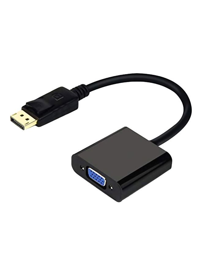 محول لتوصيل كابل بمنفذ VGA إلى منفذ HDMI أسود / ذهبي / أزرق