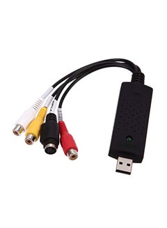 Generic 4-Channel DVR Video Capture Card Black/Gold/Red  - Image 1