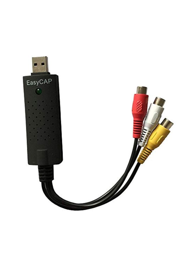 Generic USB Video Capture Card Adapter Black/Red/Yellow  - Image 3