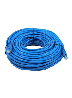 كابل وسلك Cat6 لراوتر الشبكة المحلية إيثرنت مزود بوصلة RJ 45 أزرق