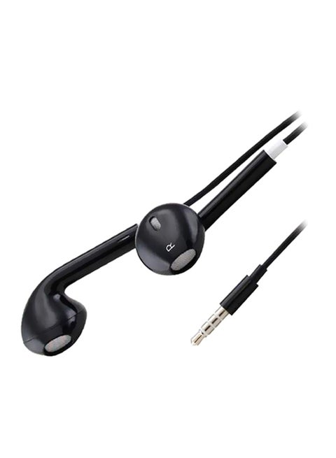 Portable In-Ear Headphone With Remote Mic Volume Controller For Apple iPhone Black