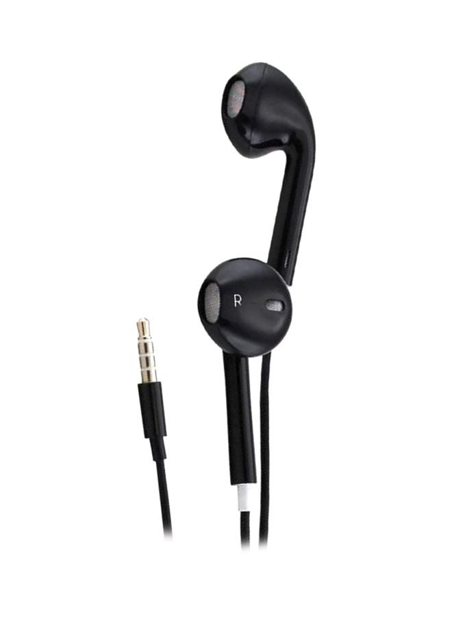Generic - Wired In Ear Headphones With Remote Mic Volume Controls Black - Image 1