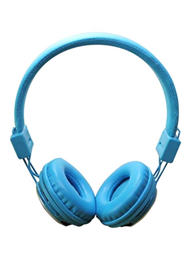 Wireless Bluetooth Headphone Blue - Image 1