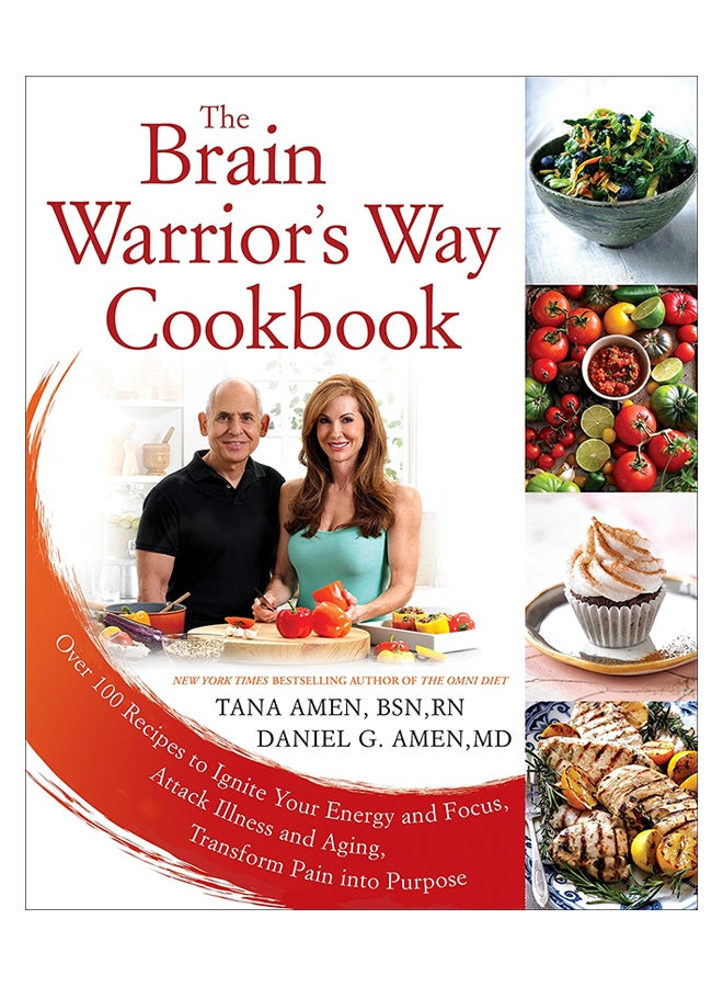 null - The Brain Warrior'S Way Cookbook: Over 100 Recipes To Ignite Your Energy And Focus, Attack Illness And Aging, Transform Pain Into Purpose Paperback English by Tana Amen - 42698 - Image 1