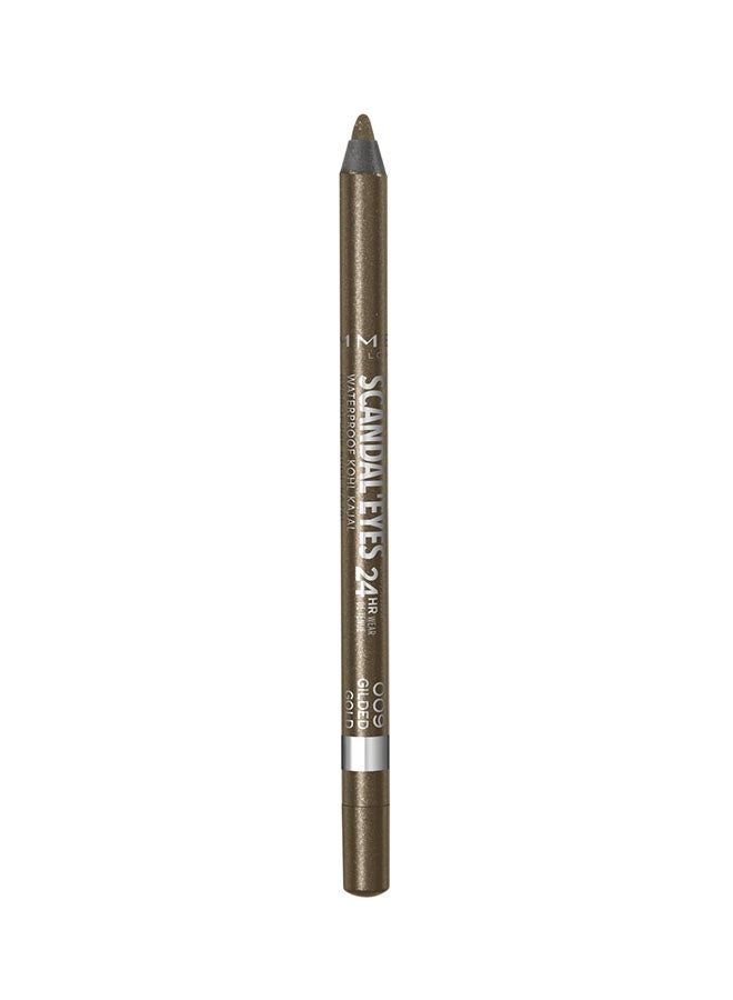 RIMMEL LONDON - Scandal'Eyes Waterproof Kohl Kajal Pencil – 009 –Gilded Gold - Image 1