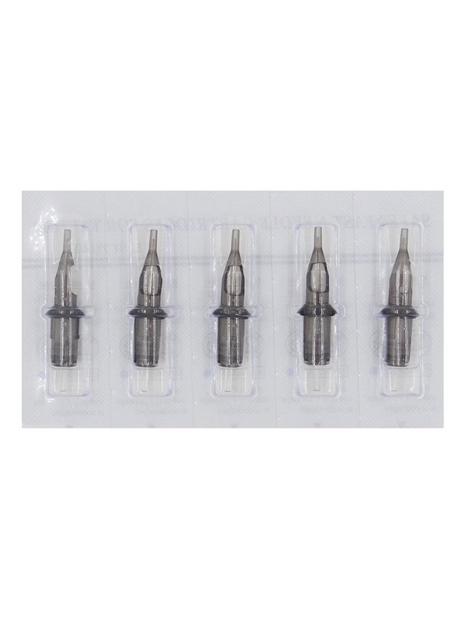 20-Piece Disposable Sterilized Tattoo Needles Set Grey - Image 3