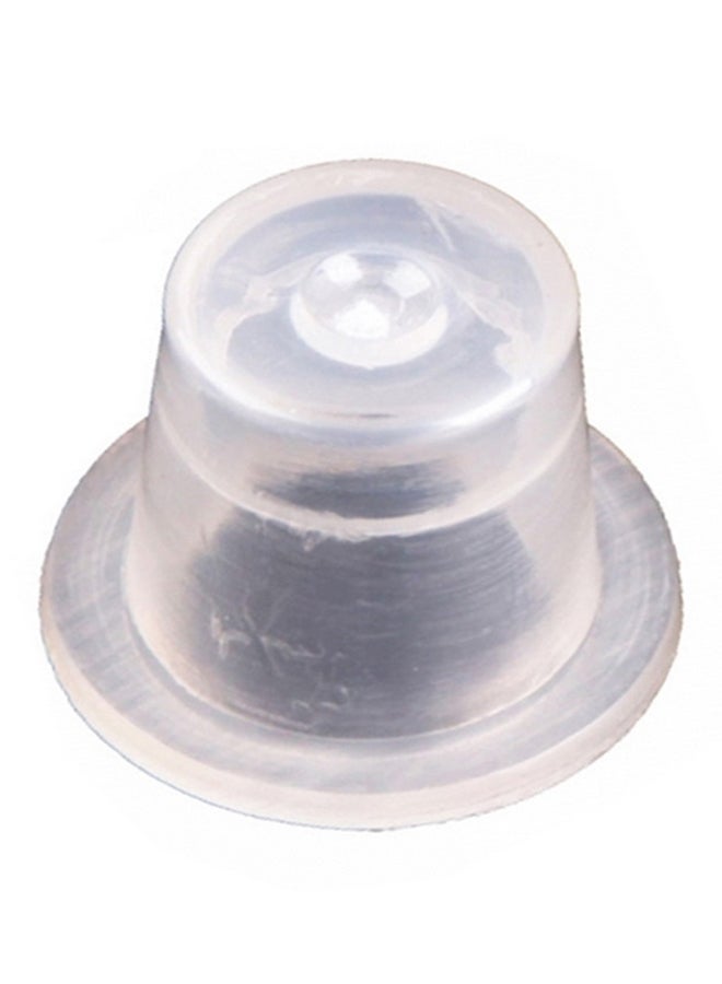 Generic 100-Piece Tattoo Ink Cup Caps Set Clear - Image 2