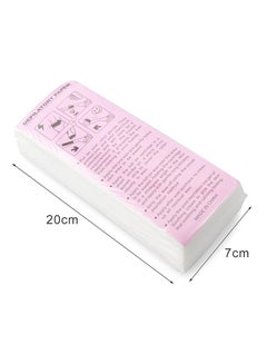 Generic 100-Piece Hair Removal Waxing Strips Set White  - Image 2