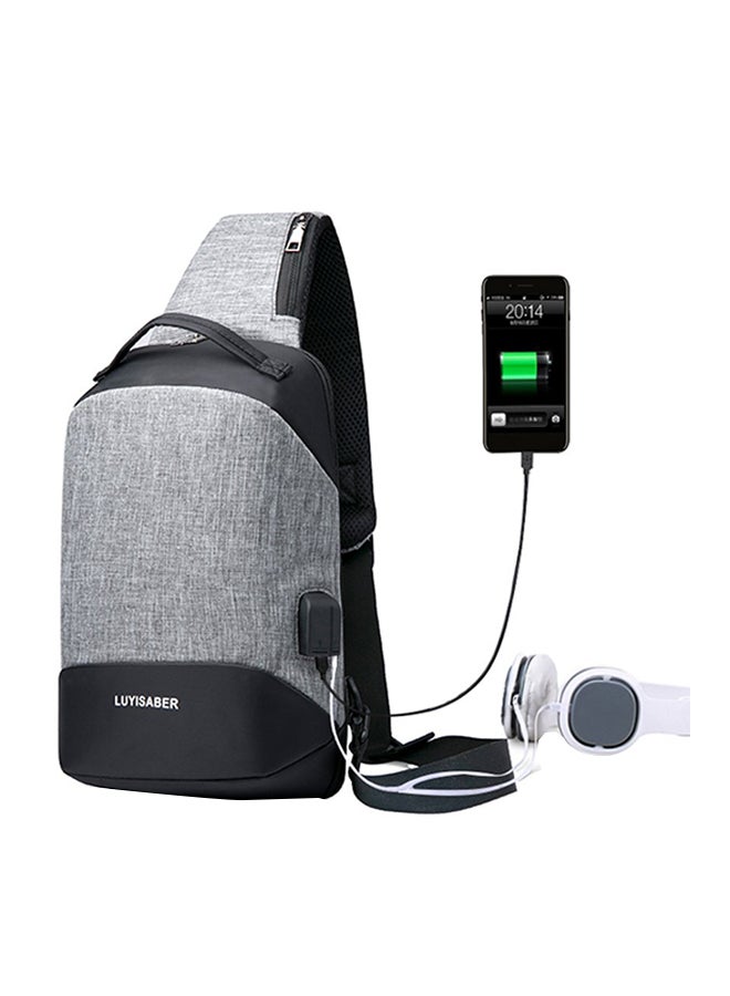 LUYISABER - Multifunctional Crossbody Bag With USB Charging - Image 1