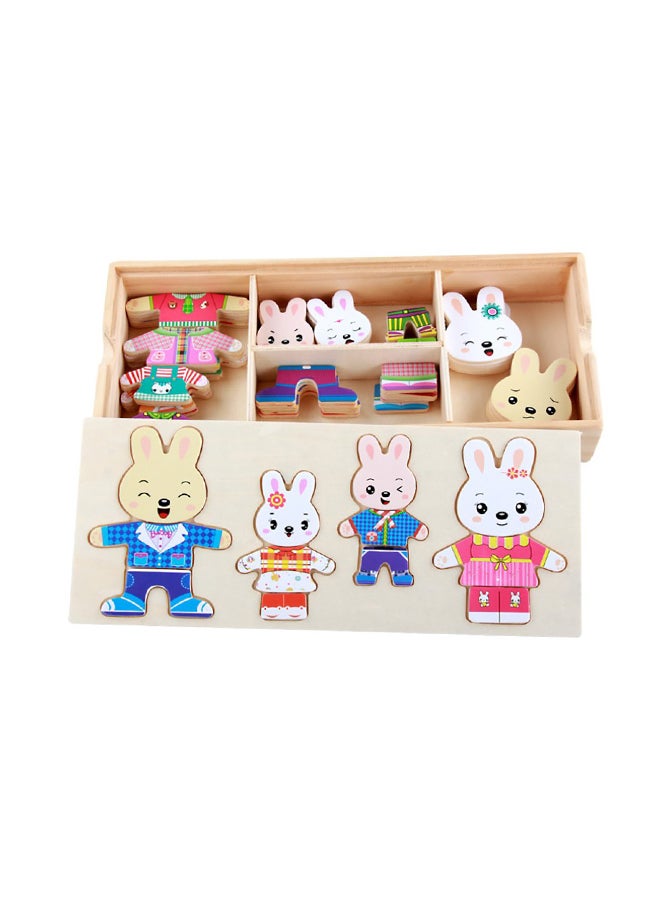 Rabbit Dress Changing Puzzle  - Image 1