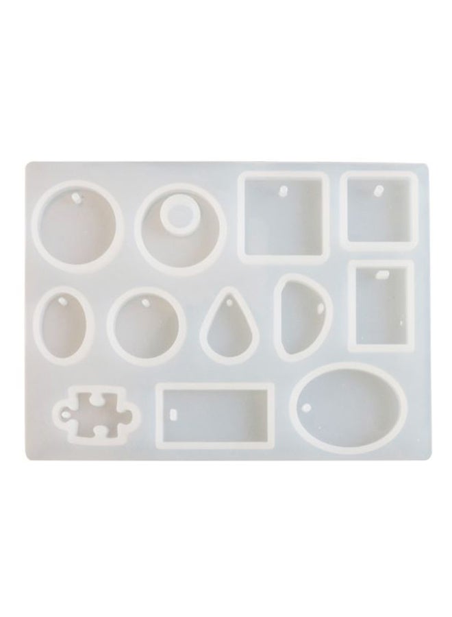 قالب للحرف اليدوية أبيض