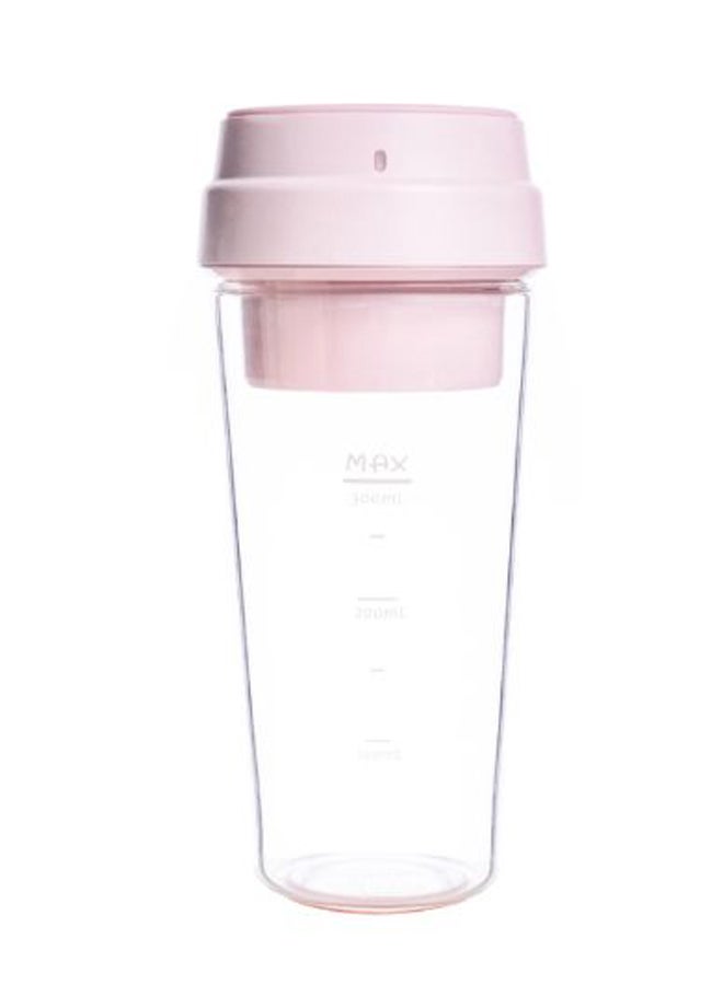 Xiaomi 17 PIN Star Fruit Cup Portable Juicer Pink/Clear 400ml - Image 1