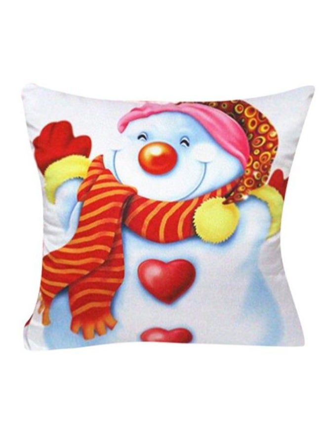 Halloween Pillow Case Cover polyester Red/White 45 x 45cm